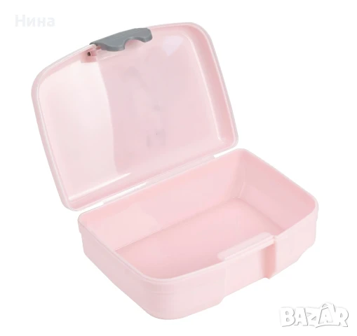 Детска кутия за обяд с мотив кон, пластмасова, с едно отделение, за детска градина, училище, снимка 2 - Кутии за храна - 50732377