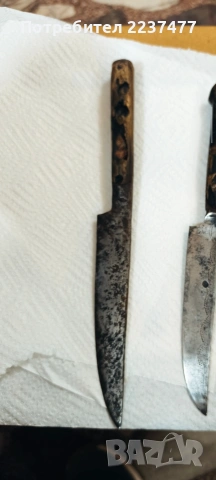 много стар овчарски нож , снимка 2 - Ножове - 53595331