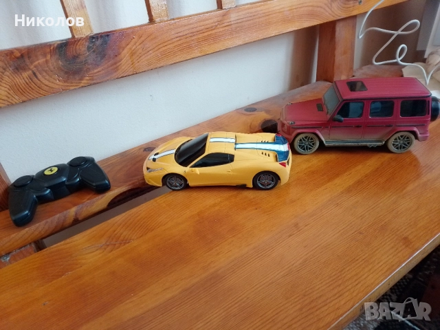 Ferari 458 1/24 "10лв"!+Подарък AMG G63+8бр Батерии!, снимка 3 - Коли, камиони, мотори, писти - 52929266