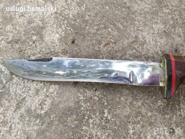 Стар нож ВМЗ Сопот, снимка 2 - Антикварни и старинни предмети - 51892903