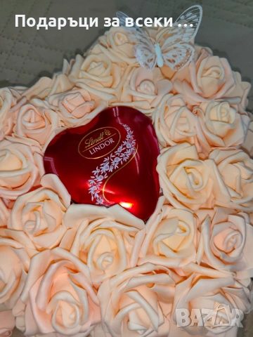Сърце и Линдор, снимка 2 - Декорация - 53430971