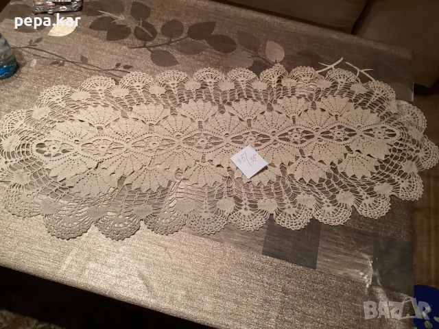 Плетиво на кука,тишлайфер голям, снимка 2 - Декорация за дома - 47738540