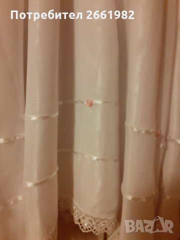 Уникална официална бяла рокля с дантела за специални поводи, снимка 4 - Детски рокли и поли - 33300901