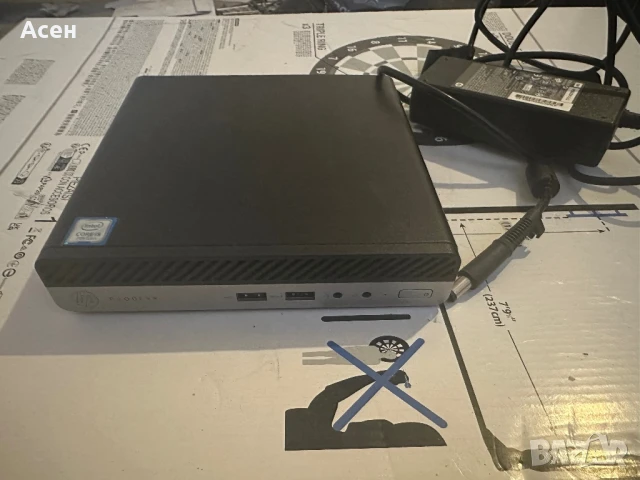 Настолен мини компютър HP ProDesk 400 G3 Intel Core i5-7500T