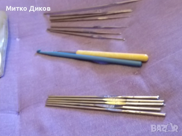 Игли за плетене на една кука маркови от 13 до 17 см