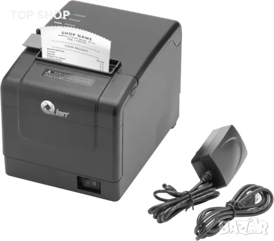 Tермален етикетен принтер Qian 80mm с Bluetooth, WiFi, снимка 11 - Друго търговско оборудване - 48476966