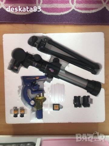 Детски телескоп и микроскоп, снимка 3 - Образователни игри - 43806162