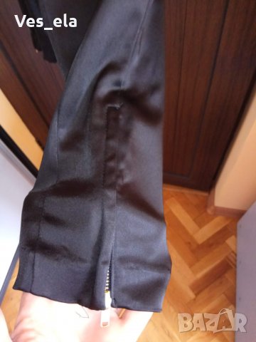 черен еластичен панталон /клин , снимка 3 - Панталони - 27812929
