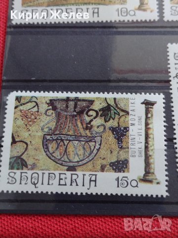 Пощенски марки чиста серия без печат Антична мозайка поща Албания редки за КОЛЕКЦИЯ 38158, снимка 5 - Филателия - 40784625