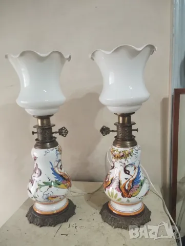 Комплект стари настолни лампи