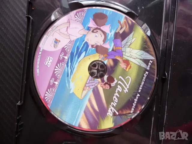 Палечка DVD филм приказка Ханс Кристиан Андерсен класика мъничка, снимка 2 - Анимации - 47946949