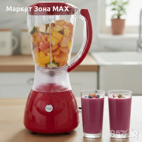 Електрически блендер Homelux HY-Y44 с мелничка – мощен и практичен. Гаранция 12 месеца, снимка 3 - Блендери - 53253218