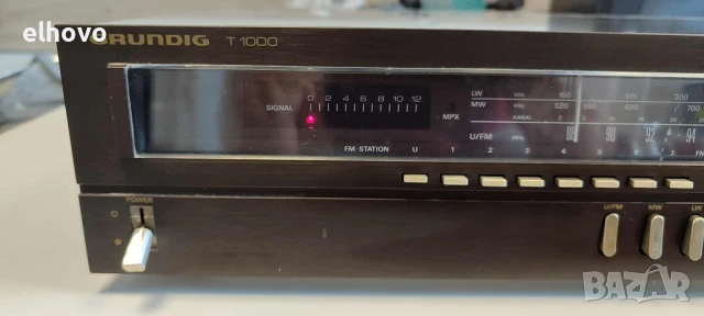 Стерео тунер Grundig T1000#1, снимка 6 - Ресийвъри, усилватели, смесителни пултове - 51339475