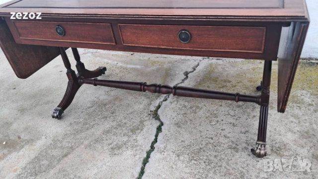 Маса ретро с падащи крила, снимка 2 - Маси - 53281845