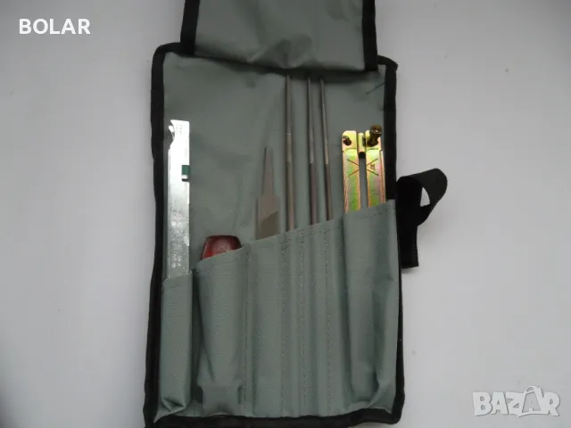 КОМПЛЕКТ ИНСТРУМЕНТИ ЗА ЗАТОЧВАНЕ НА ВЕРИГИ, снимка 3 - Други инструменти - 50315007