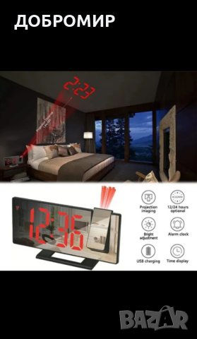 Часовник за нощно шкафче , снимка 2 - Друга електроника - 43504938