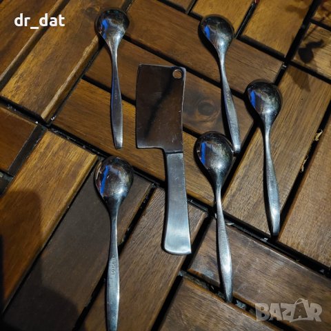 Комплект лъжички и сатърче на Michelin, снимка 2 - Антикварни и старинни предмети - 42322020
