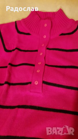 Дамски пуловери червен розов жълт оранжев, снимка 4 - Блузи с дълъг ръкав и пуловери - 35271838