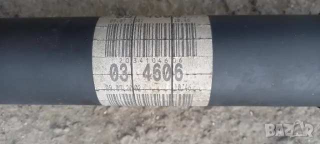 Кардан за Mercedes C-Class W203 220 CDI, снимка 2 - Части - 48921295