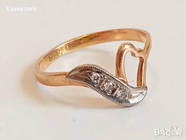 Руско злато , снимка 7 - Пръстени - 47575912