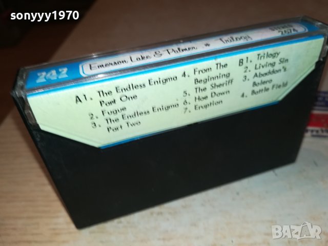 EMERSON LAKE & PALMER TAPE 2212231832, снимка 10 - Аудио касети - 43516969