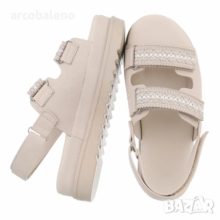 Дамски сандали на платформа, 4цвята , снимка 12 - Сандали - 50774211