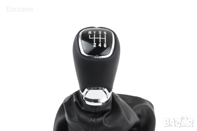 Кожена топка с маншон за скоростен лост за Шкода Skoda Octavia 2 2004-2011 с 5/6 ск., снимка 4 - Аксесоари и консумативи - 43178768