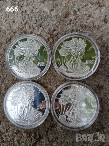 Монети Американски Орел, снимка 6 - Нумизматика и бонистика - 51968604