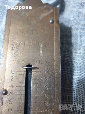 Старинно кантарче , снимка 3 - Антикварни и старинни предмети - 49457885