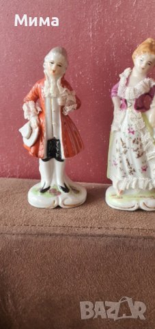 Комплект две порцеланови фигурки, снимка 2 - Статуетки - 43803271