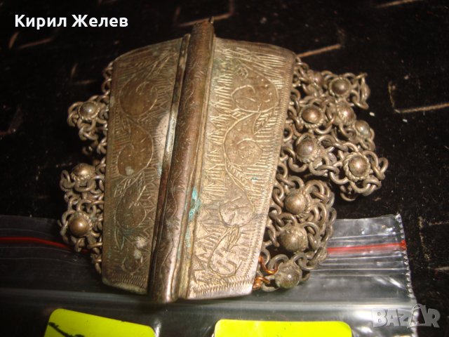 18 ВЕК СРЕБЪРНА САЧАНЕНА КУЮМДЖИЙСКА МАЙСТОРСКА ИЗРАБОТКА ЖИВАЧНА ПОЗЛАТА ОРНАМЕНТИКА с ЩИФТ 5076, снимка 11 - Антикварни и старинни предмети - 33215561