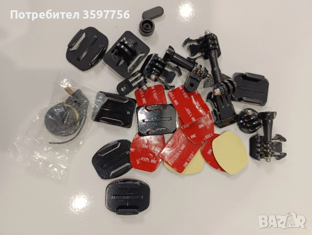 GOPRO HERO 10 Black+ 128GB + Full Set Holders, снимка 9 - Камери - 52478030