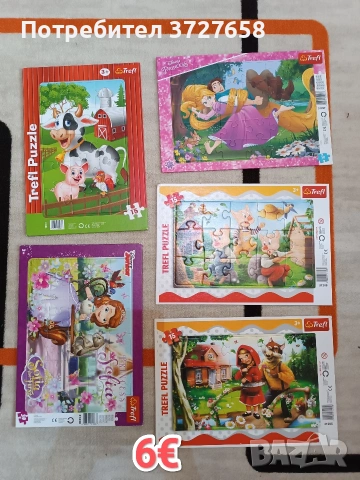 Пъзели за деца, снимка 11 - Игри и пъзели - 53402711