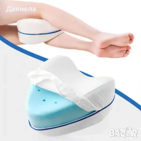 Ергономична възглавница за крака с мемори пяна – Комфорт и подкрепа всяка нощ, снимка 2 - Други - 48665747