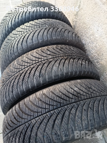 Джанти Skoda 16" 5x100 със зимни гуми Goodyear 205/55/16, снимка 2 - Гуми и джанти - 52835178