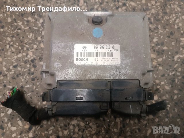 ECU VW Beetle 2.0i 8v 115hp Bosch ME5.9.2 06A906018AB 0261204721 компютър битъл 99г бензин