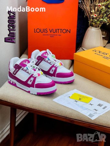 🩷🤩Louis Vuitton розови дамски обувки🤩🩷, снимка 2 - Маратонки - 43771174