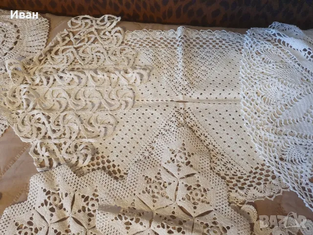 Карета, копринени кърпи (ръчно плетени) 45 броя +, снимка 7 - Декорация за дома - 49041416