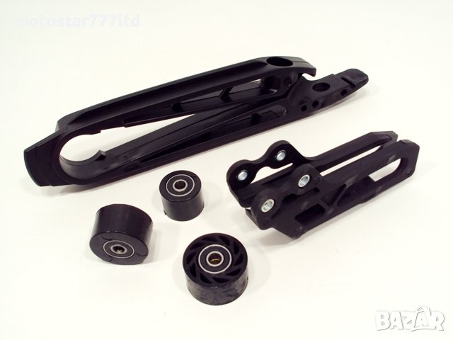 Водачи, плъзгачи/слайдери и ролки за веригата Polisport 