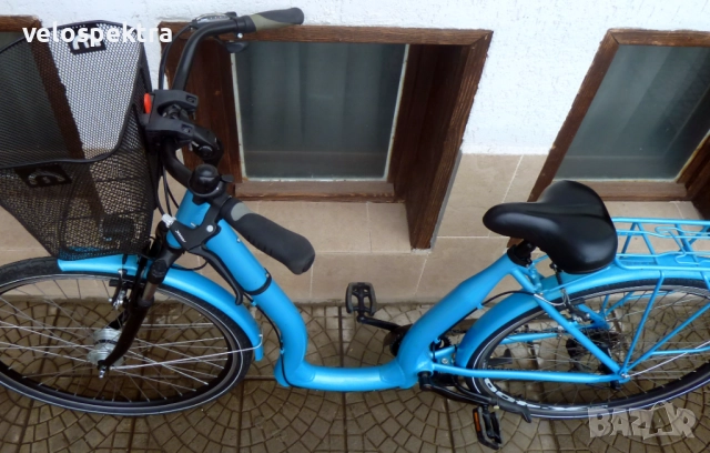 НО ЛОГО ! 28 цола капли! Ниска рамка ! Дизайнерски !Германия!, снимка 4 - Велосипеди - 52308618