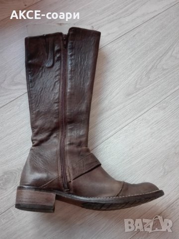 Естествена кожа, N38, Италия, снимка 6 - Дамски ботуши - 26728918