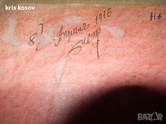 стара книга с над 2000 пощенски марки 1880 г -1916 г, снимка 2 - Филателия - 48084735