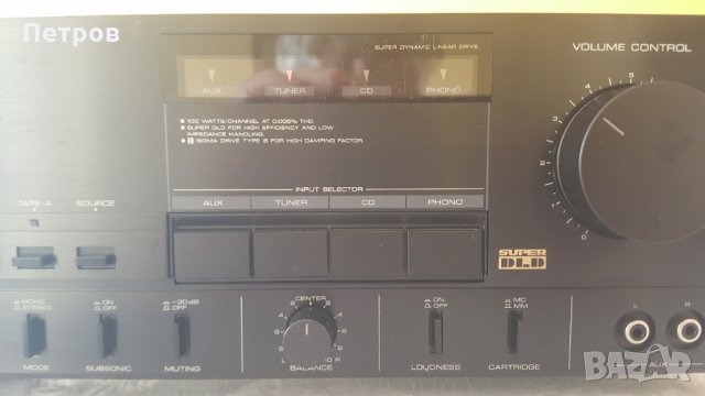  KENWOOD KA 880SD Профилактиран, Рекапнат и Моднат - АУДИОФИЛСКИ!!!, снимка 4 - Ресийвъри, усилватели, смесителни пултове - 27961788