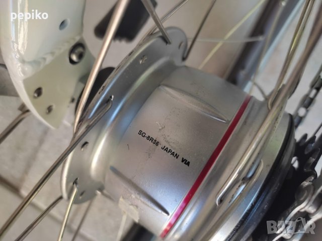 Продавам колела внос от Германия алуминиев тройносгъваем велосипед DAHON MU-N360 20 цола SHIMANO NEH, снимка 17 - Велосипеди - 36795446