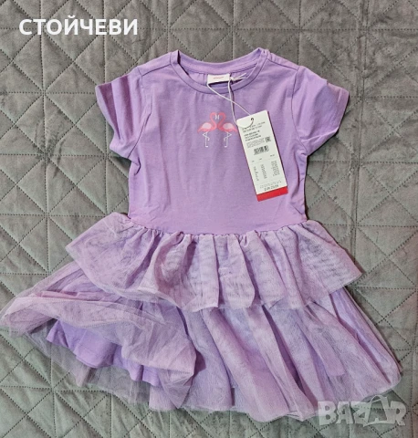 Детски роклички S.OLIVER , снимка 3 - Бебешки рокли - 49203223