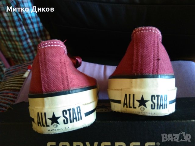 Converse кецове дамски USA американски размер №38 стелка245мм нови в кутия, снимка 8 - Маратонки - 39160593