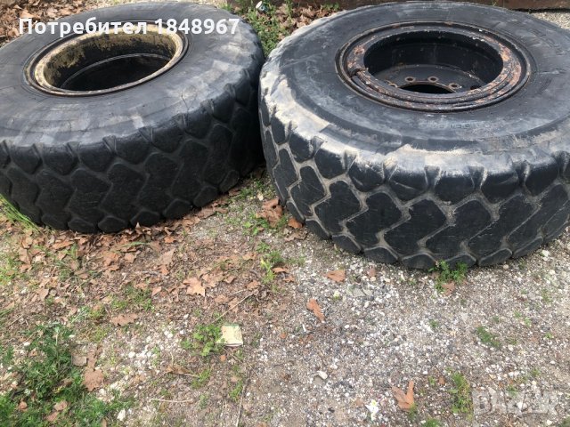 Джанти с гуми за автокран 25цола, снимка 3 - Индустриална техника - 28720043