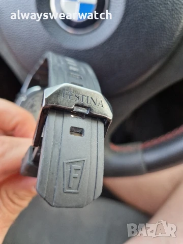 Festina Chrono Bike Black Limited Edition Chrono / Часовник Фестина Хроно Байк Лимитирана серия, снимка 7 - Мъжки - 51403994