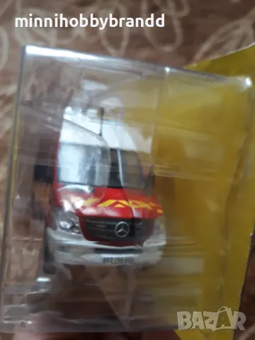 Mercedes 316 CDI Peugeot J5 Iveco Dayli 4x4 Renault Master Iveco Dayli 1.43 Scale Hachette, снимка 3 - Колекции - 50300547
