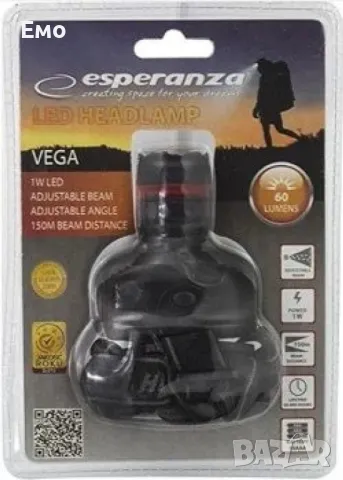 Челник - 1W, LED, Zoom, 60 лумена, 150000 часа, черен, снимка 8 - Къмпинг осветление - 48500824